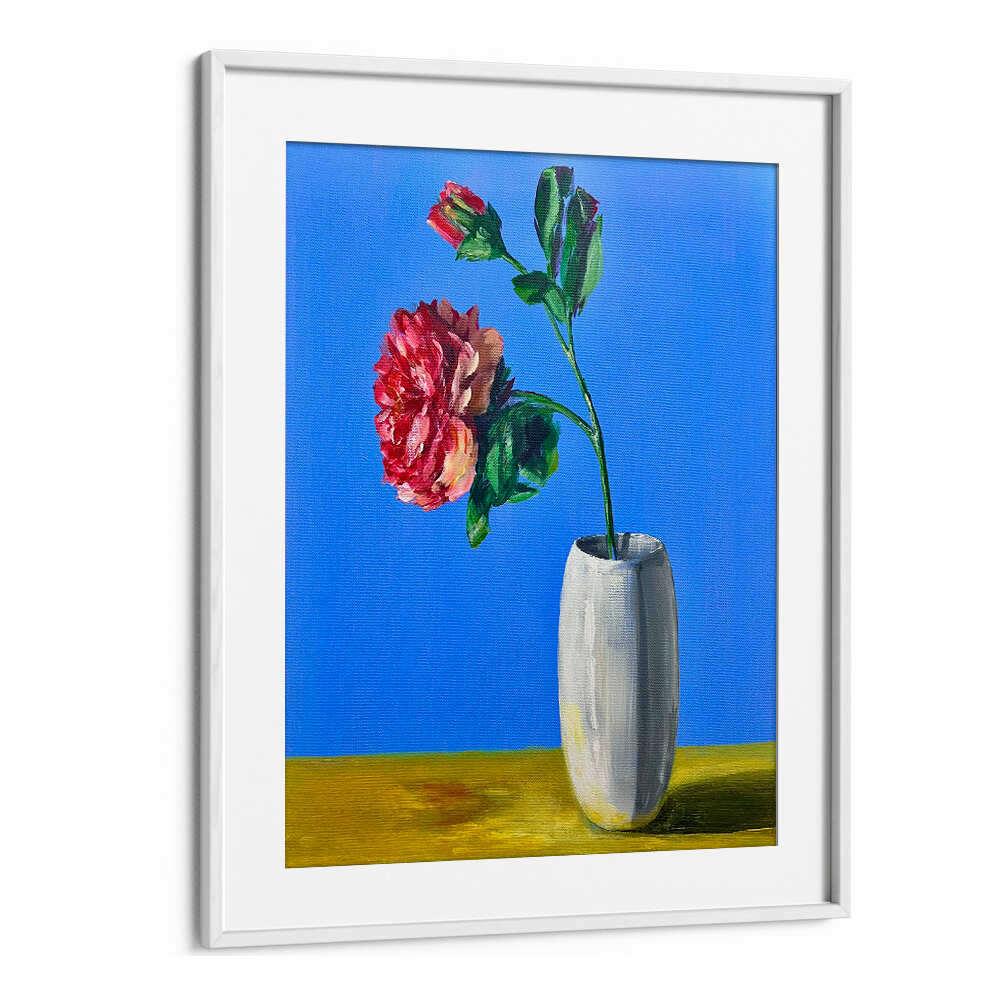 HIGH-CONTRAST PEONY PAINTING