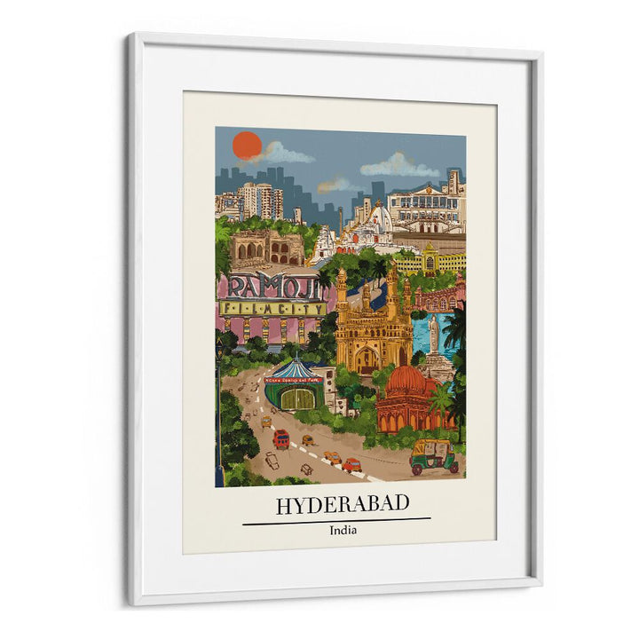 HYDERABAD - SAUMYA AGARWAL , TRAVEL POSTERS