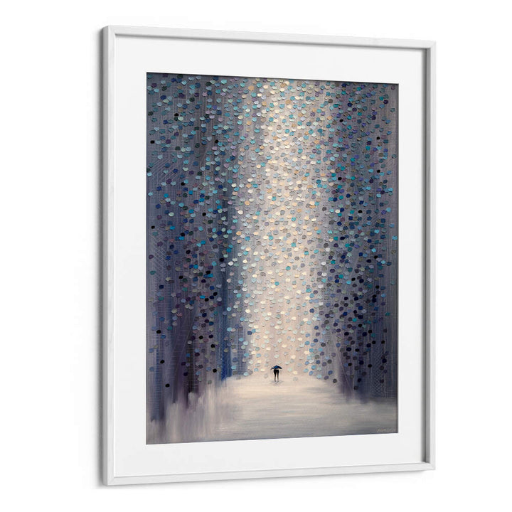 HAZY RAIN , MODERN IMPRESSIONISM PAINTINGS