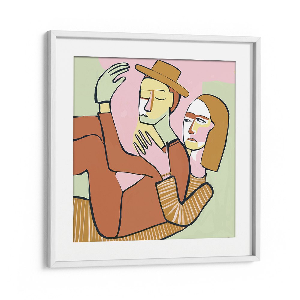 INTIMATE COUPLE'S EMBRACE