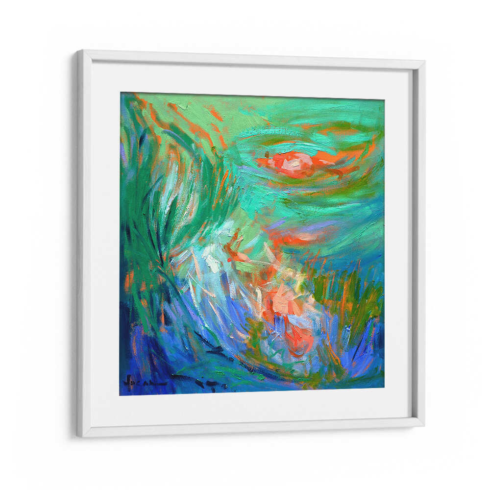 KOI SERENITY, ABSTRACT PAINTINGS