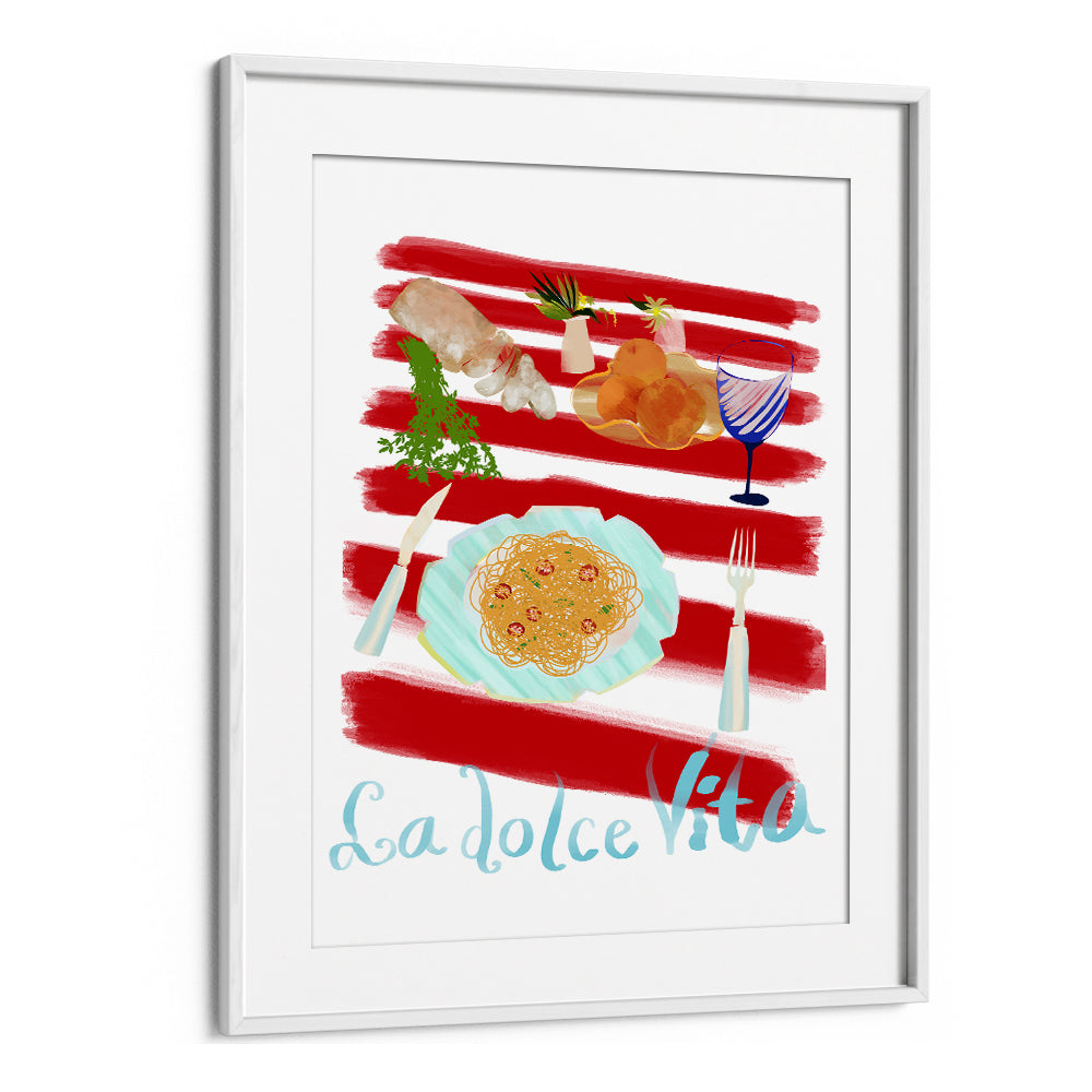 Stylish LA DOLCE VITA, KITCHEN POSTERS bring vintage charm and elegance to your living space. Perfect decor choice!