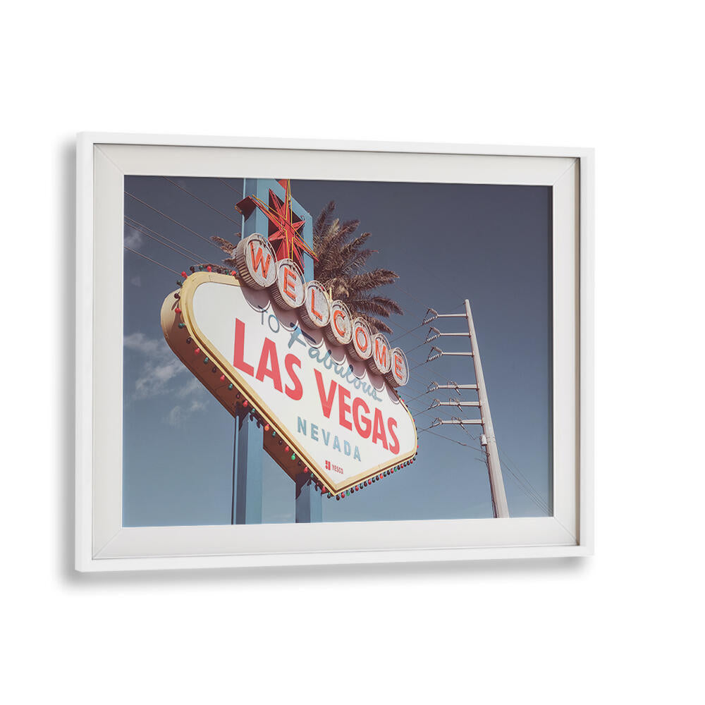 Stunning Las Vegas Sign Color, Cowboy artwork captures Americana spirit for your home decor.