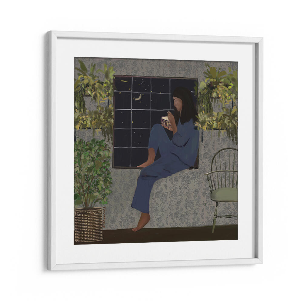 LATE NIGHT TREAT , PORTRAITS & FIGURATIVE ILLUSTRATIONS