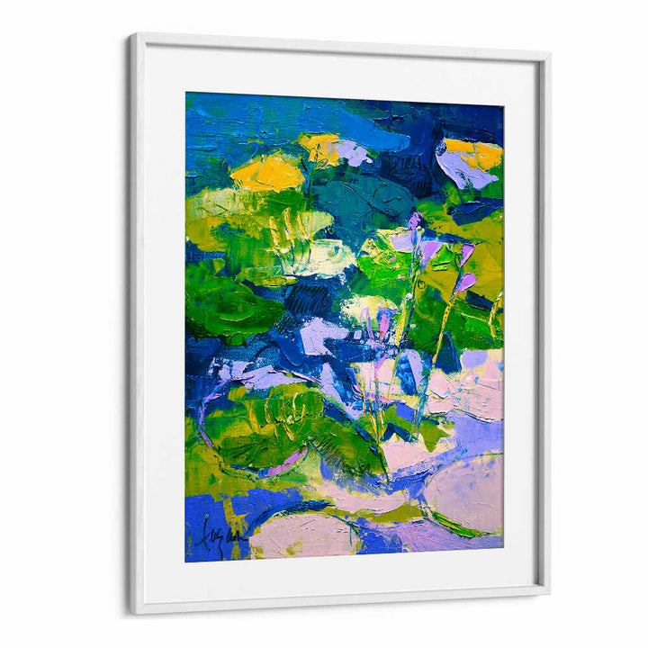 LUSH POND HARMONY , ABSTRACT PAINTINGS
