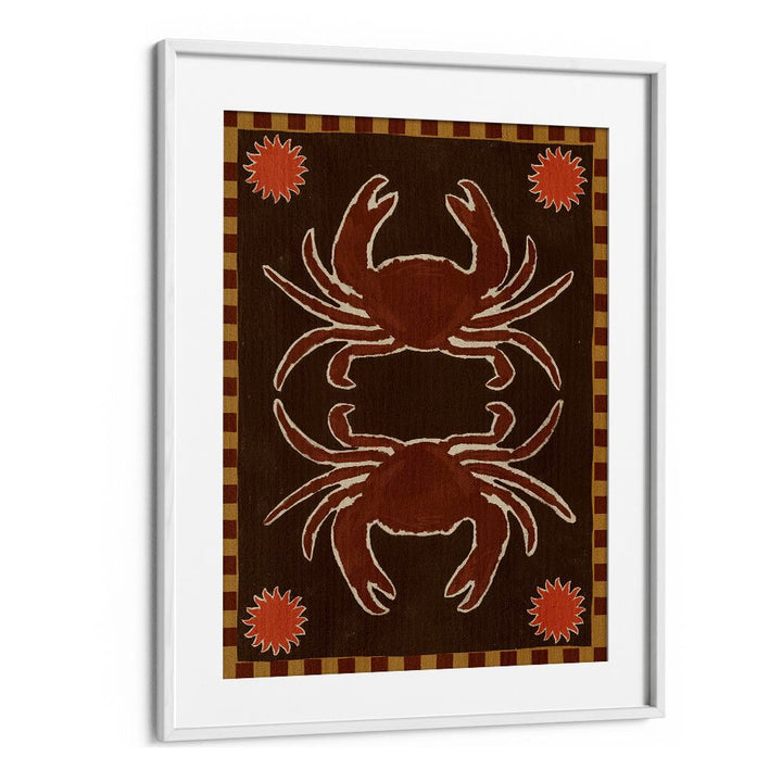 Enhance your space with the CRAB MIRROR DANCE, BAR art, a captivating wall mirror that sparks conversations.
