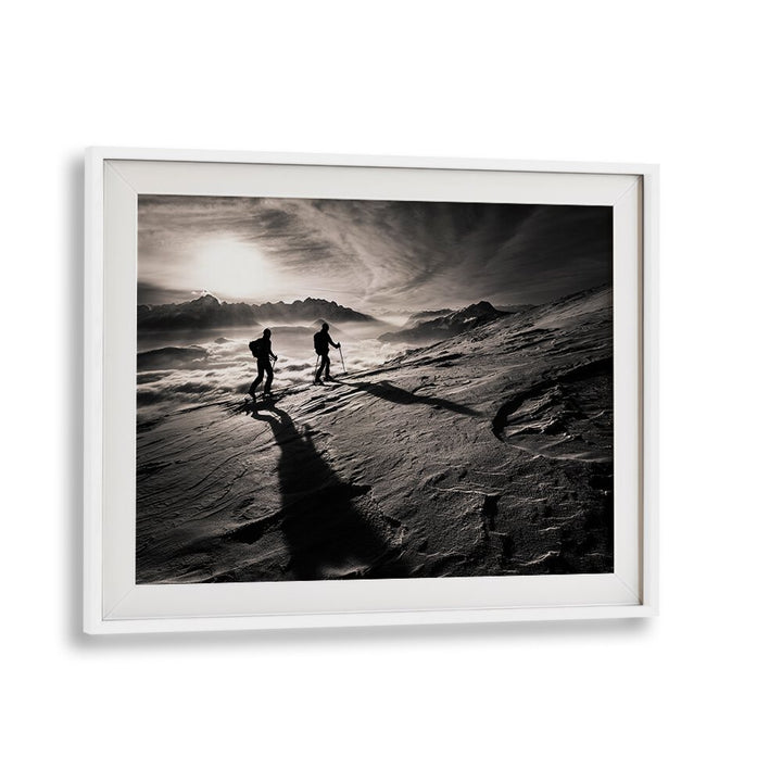 Stunning MOONWALKERS, PHOTOGRAPHY PRINTS capturing the essence of movement in breathtaking black and white landscape art.