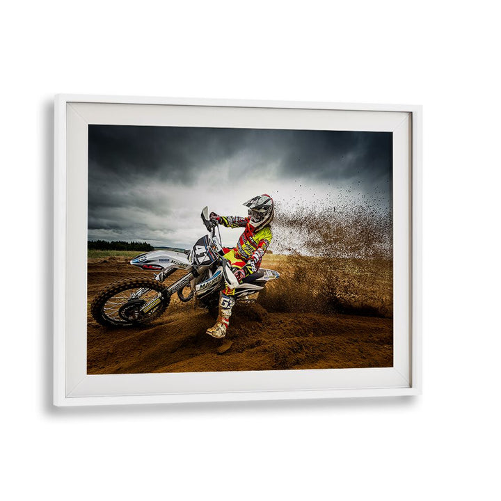 Stunning MOTOCROSS photography prints capture the thrill of action and speed in fine art style. Perfect for enthusiasts!