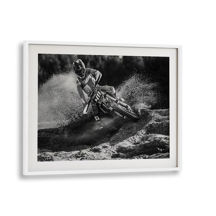 Dynamic motocross scene captured beautifully in MXGP, PHOTOGRAPHY PRINTS, showcasing thrilling action and artistry.