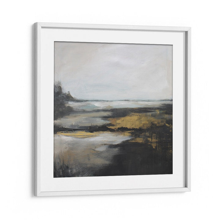 Elegant NATURE INSPIRED LANDSCAPE, LANDSCAPE PAINTINGS in neutral tones, perfect for enhancing home decor serenity.