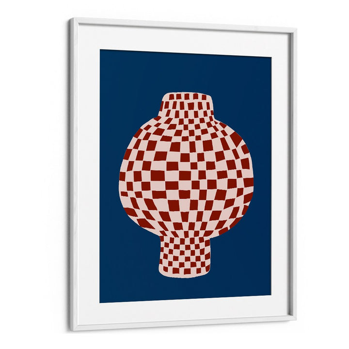 OPTICAL CHECKERED VASE