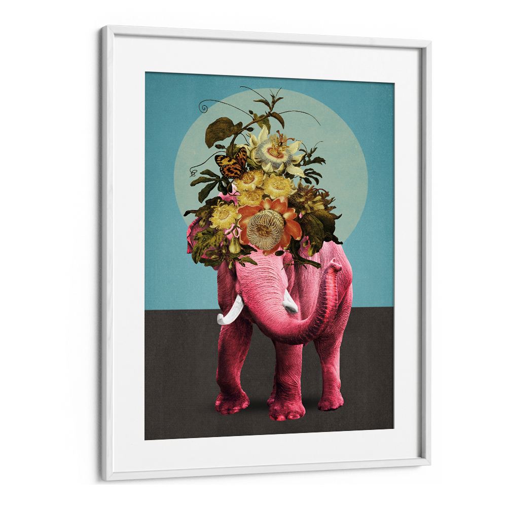 PINK ELEPHANT FLORAL CROWN