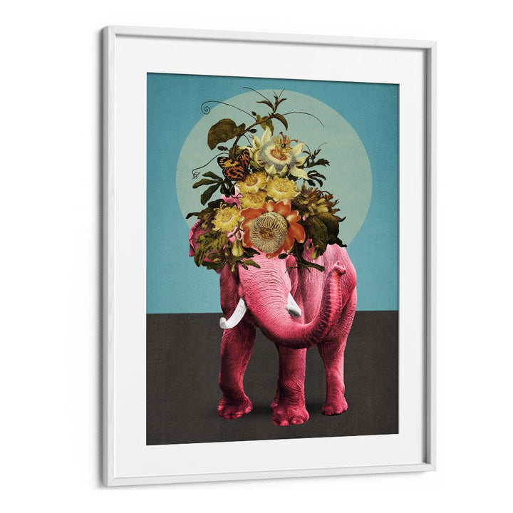 PINK ELEPHANT FLORAL CROWN