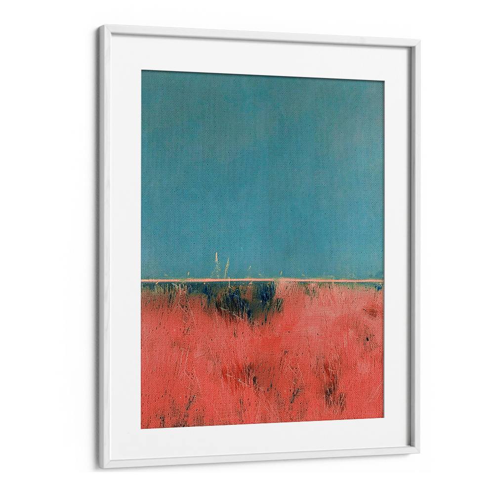PINK FIELD HORIZON ABSTRACT