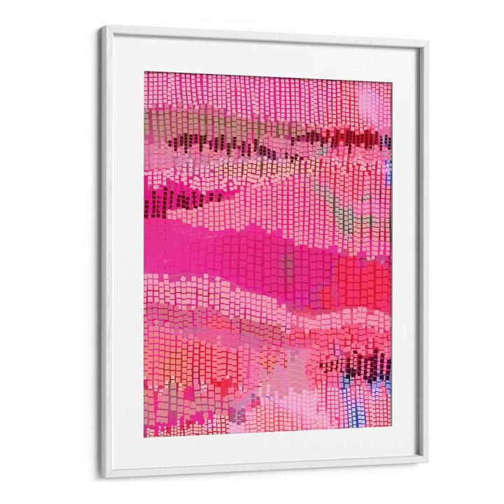 PINK PIXELATED ABSTRACT