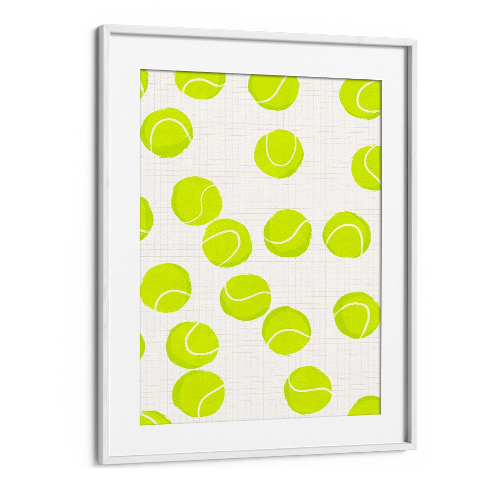 PLAYFUL TENNIS BALLS PATTERN