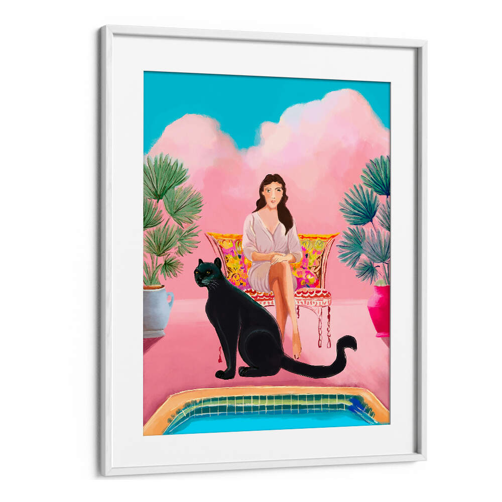 POOLSIDE BLISS , PORTRAITS & FIGURATIVE ILLUSTRATIONS