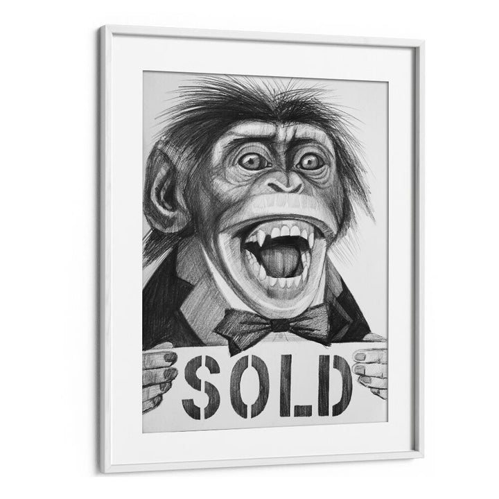 PRIMAL AUCTIONEER, COMIC POSTERS showcase a vibrant monkey art design, perfect for comic enthusiasts and collectors.