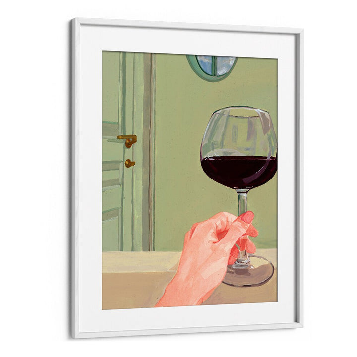 Enjoy a glass of wine with QUALITY TIME, BAR & CAFE ART, perfect for enhancing memorable moments.