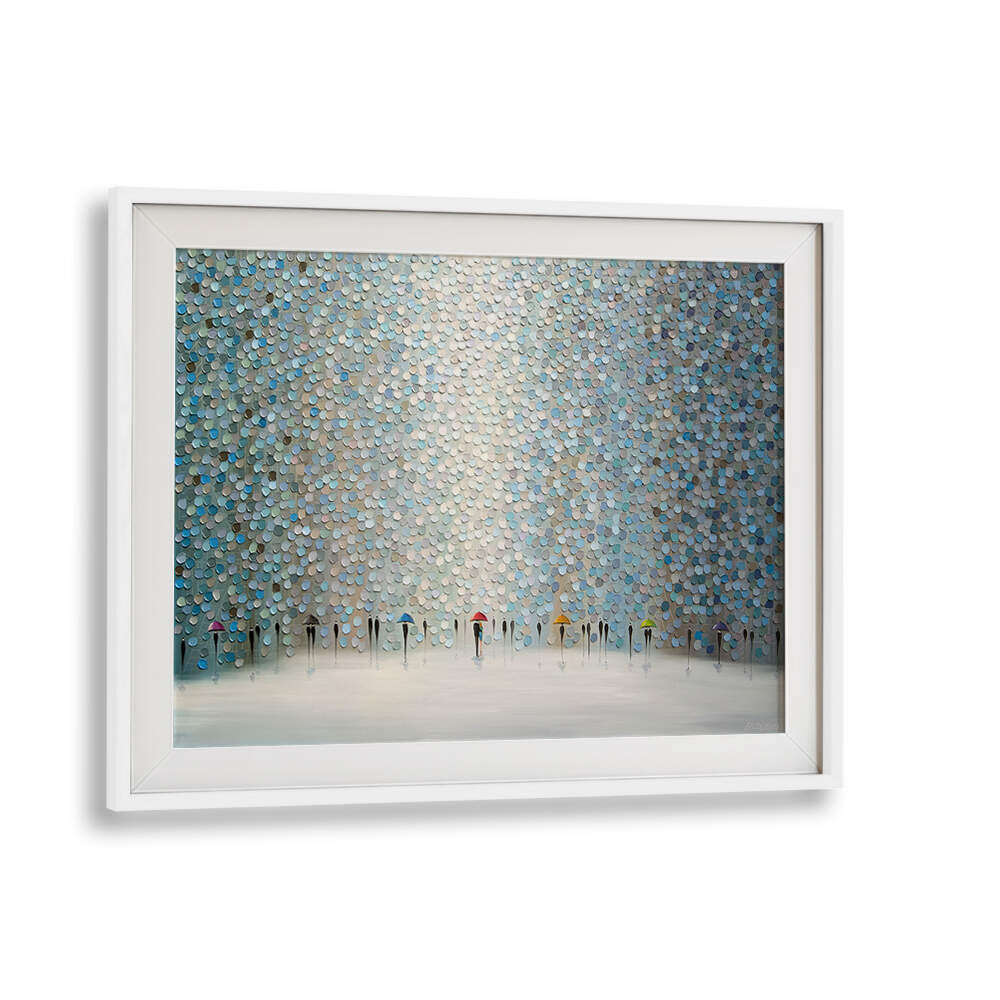 RAIN SYMPHONY , MODERN IMPRESSIONISM PAINTINGS