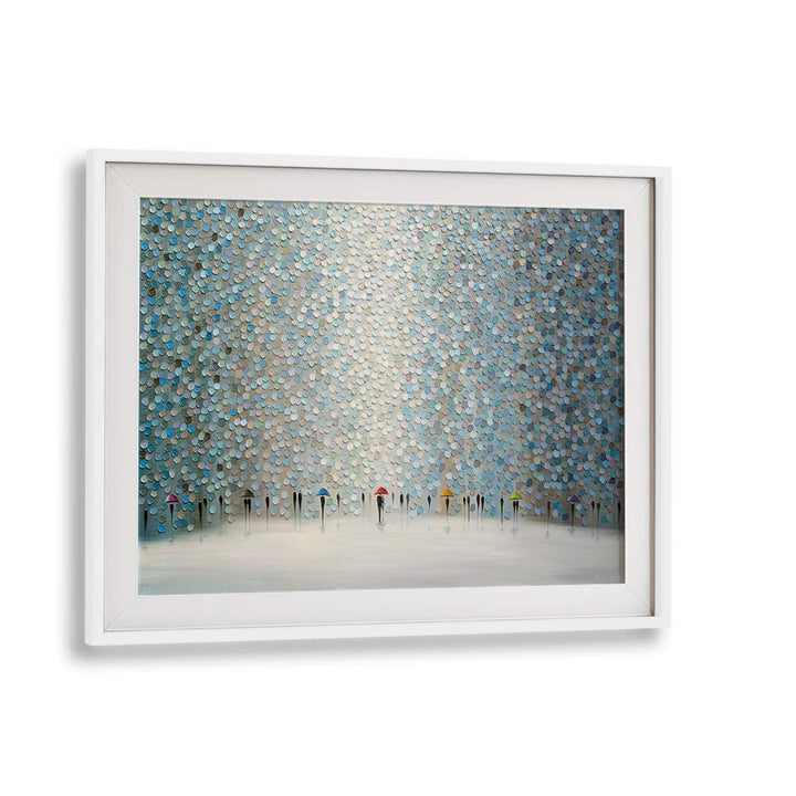 RAIN SYMPHONY , MODERN IMPRESSIONISM PAINTINGS