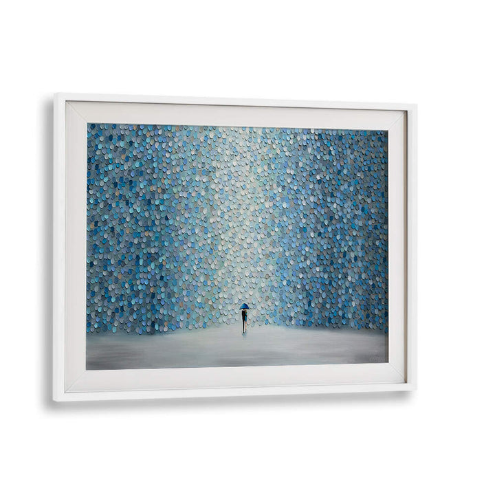 RAINFALL MELODY , MODERN IMPRESSIONISM PAINTINGS