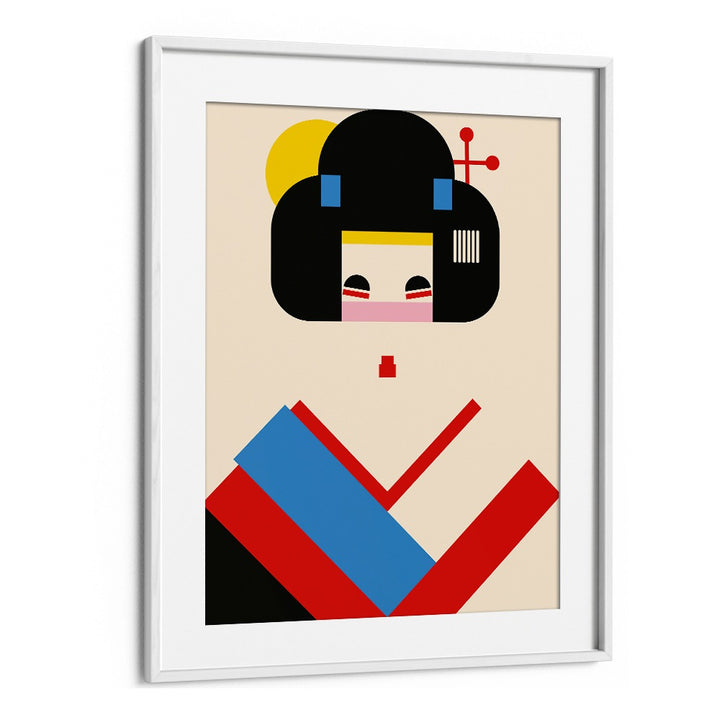 Discover JAPANESE LADY II, a vibrant piece from our JAPANESE PAINTINGS collection that embodies elegance and grace.