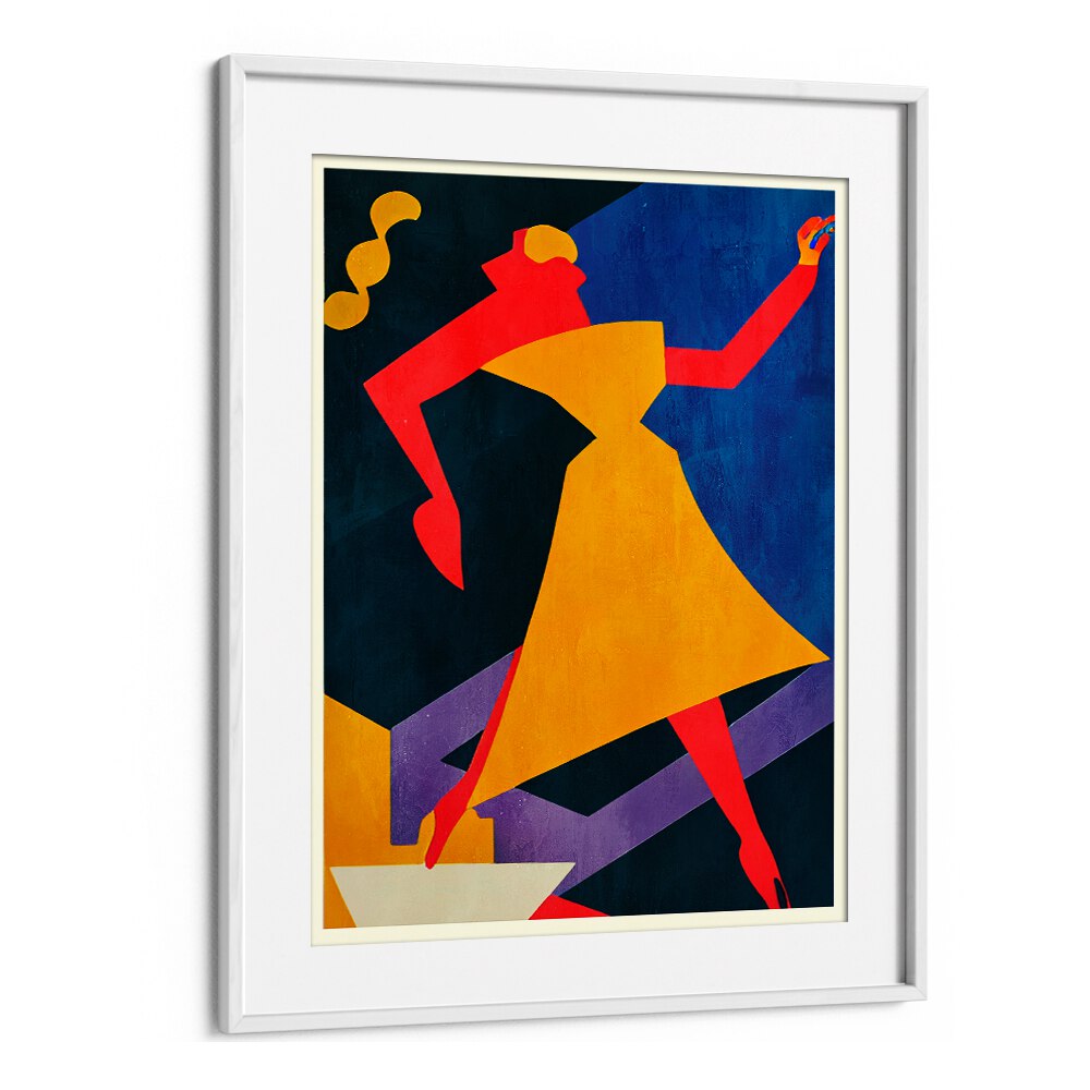 Bold and vibrant artwork from METROPOLIS, PORTRAITS collection, showcasing urban sophistication and human expression.