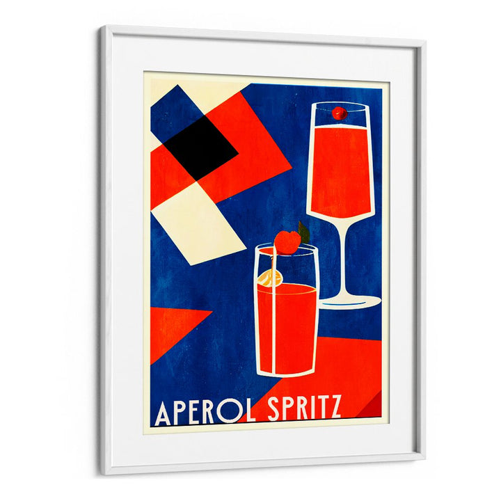 Vibrant APEROL SPRITZ, BAR & CAFE ART adds modern flair to any space, celebrating the iconic drink's essence.