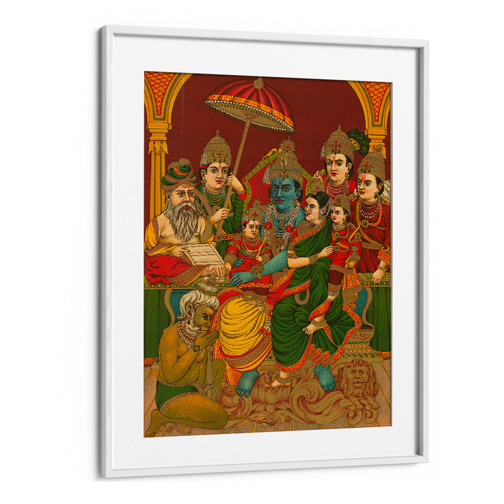 UTTARA RAMA CHARITRA , INDIAN ART PAINTINGS