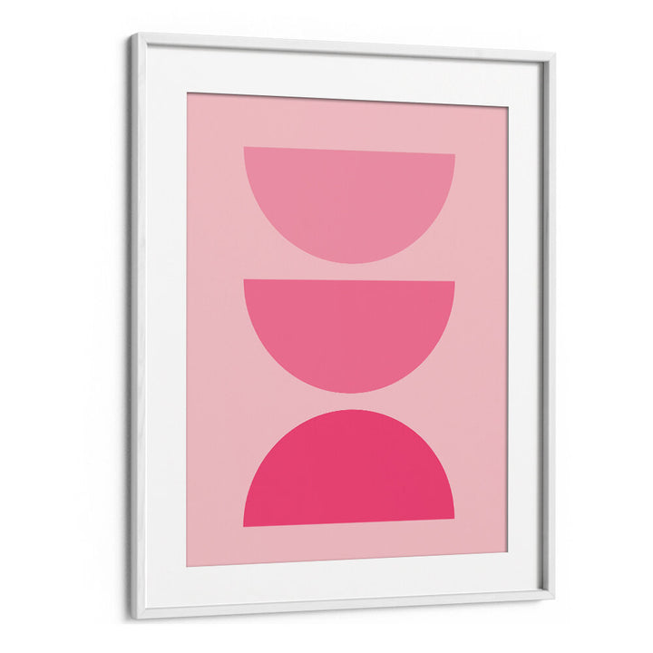 BAUHAUS BOHO PINK VI , GEOMETRIC ART PRINTS