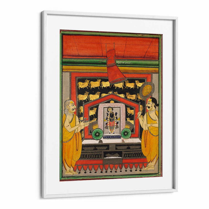 SANCTUM OF THE DARK LORD , INDIAN ART PAINTINGS