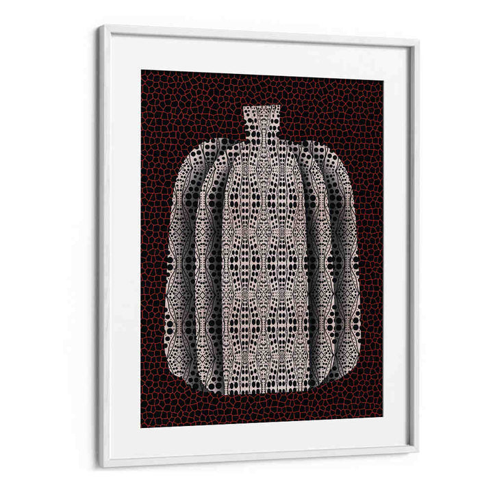 POLKA DOT PUMPKIN , FLORAL FLOWER PAINTINGS