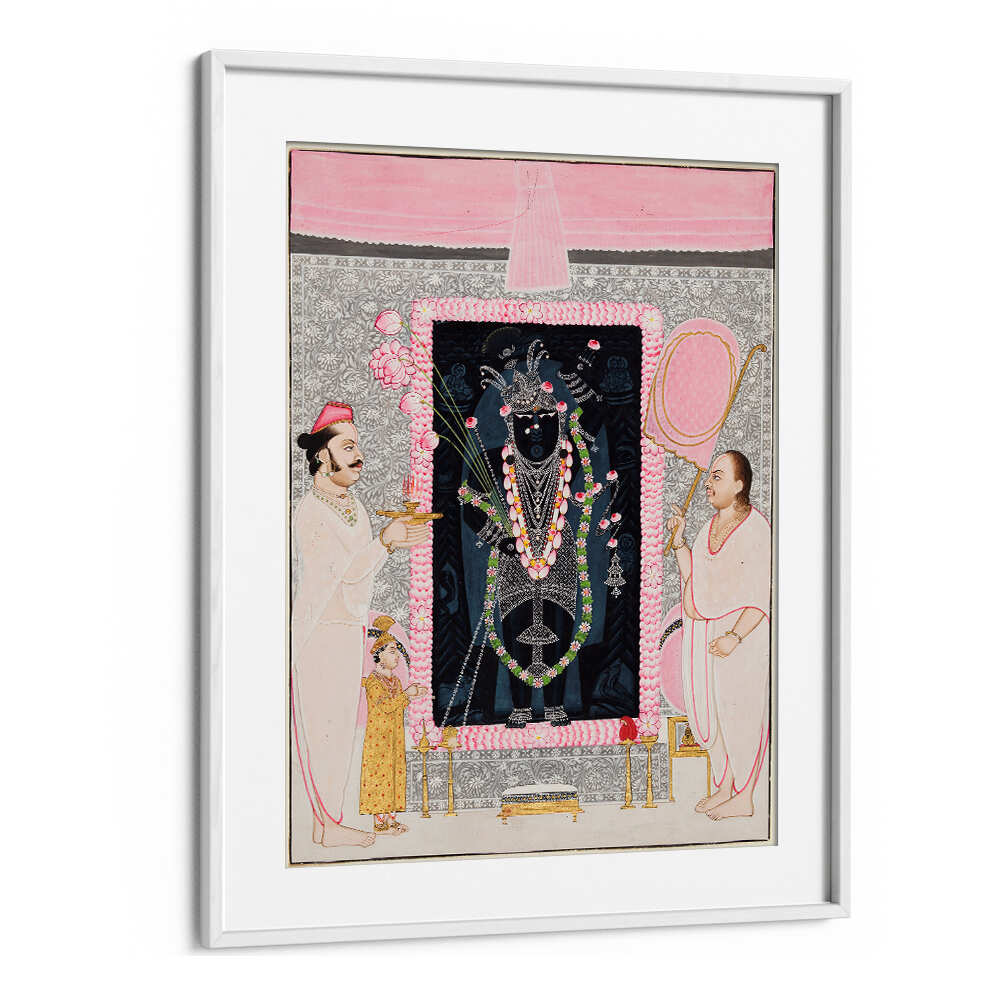 DARSHAN OF THE ETERNAL , INDIAN ART PAINTINGS