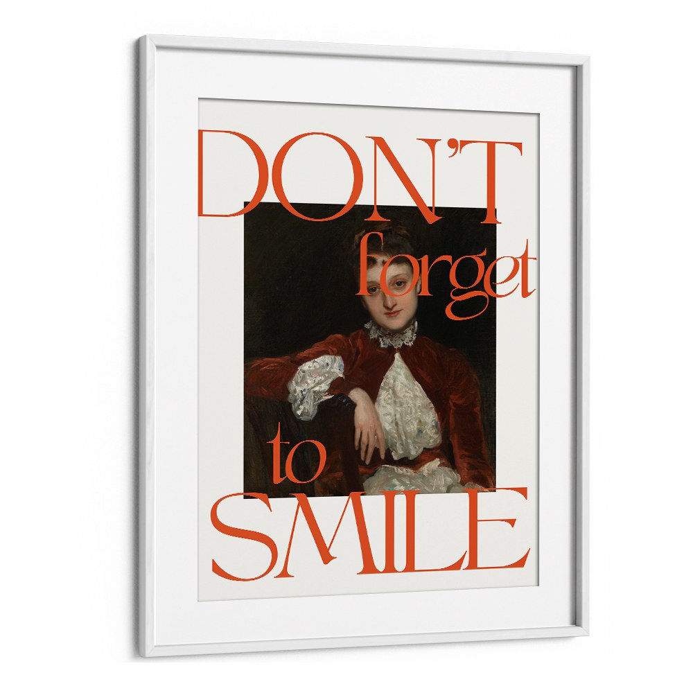 SMILING WOMAN ENCOURAGING WORDS