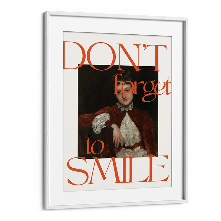 SMILING WOMAN ENCOURAGING WORDS