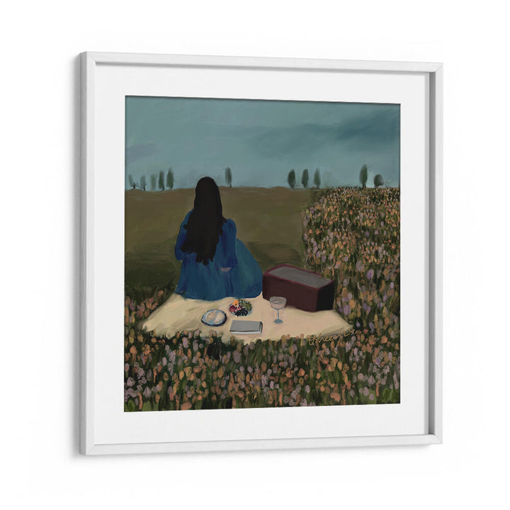 SOLO PICNIC DATE , PORTRAITS & FIGURATIVE ILLUSTRATIONS