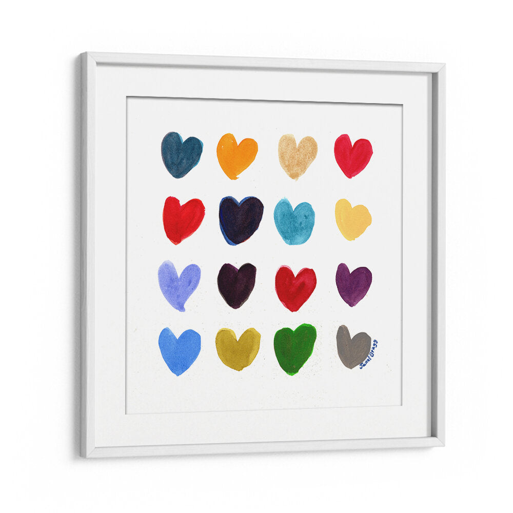 SQUARE OF HEARTS I , FASHION POSTERS