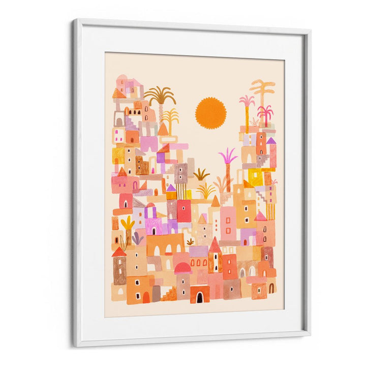 STACKED COLORFUL DESERT TOWN