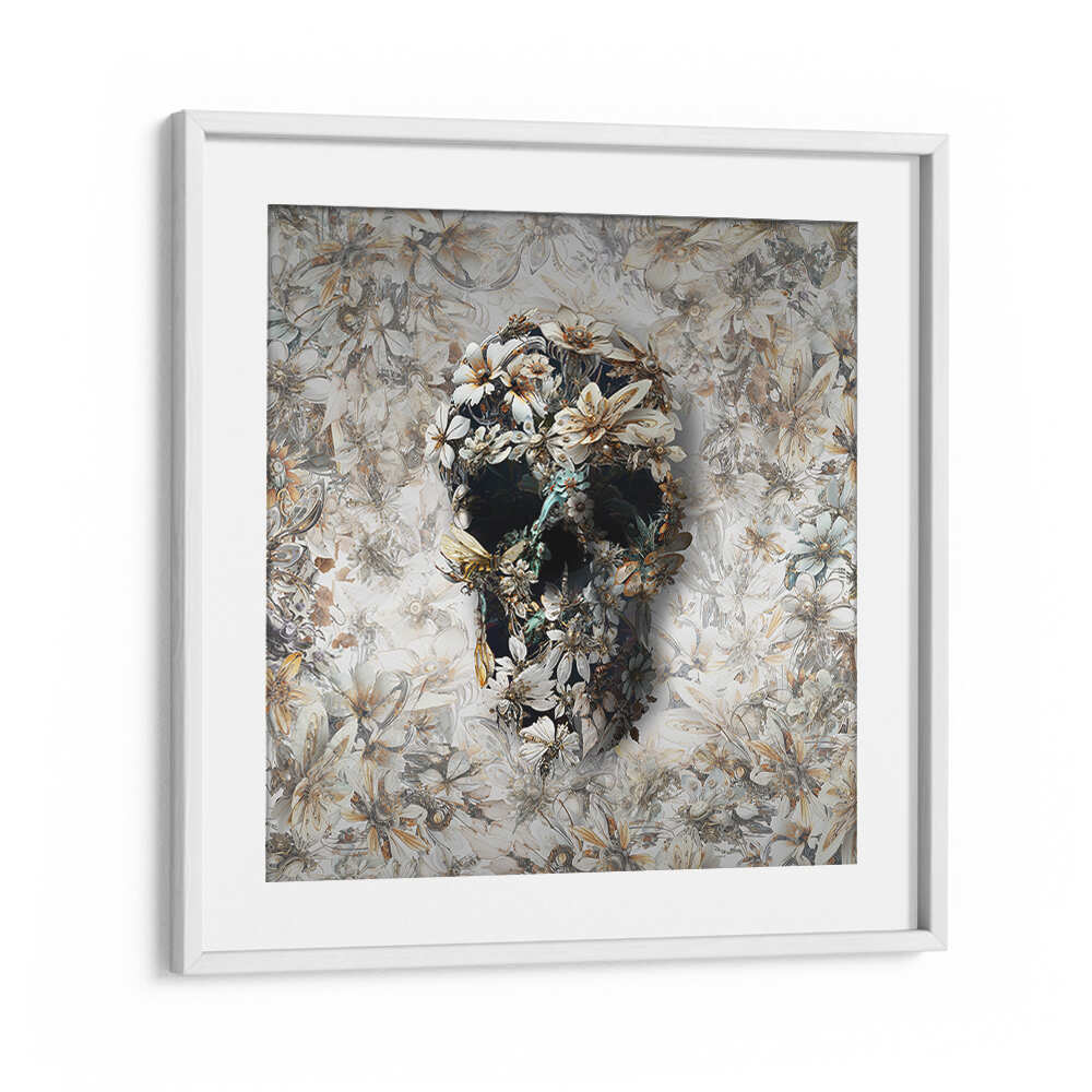 STEAMPUNK SKULL , SURREAL ART PRINTS