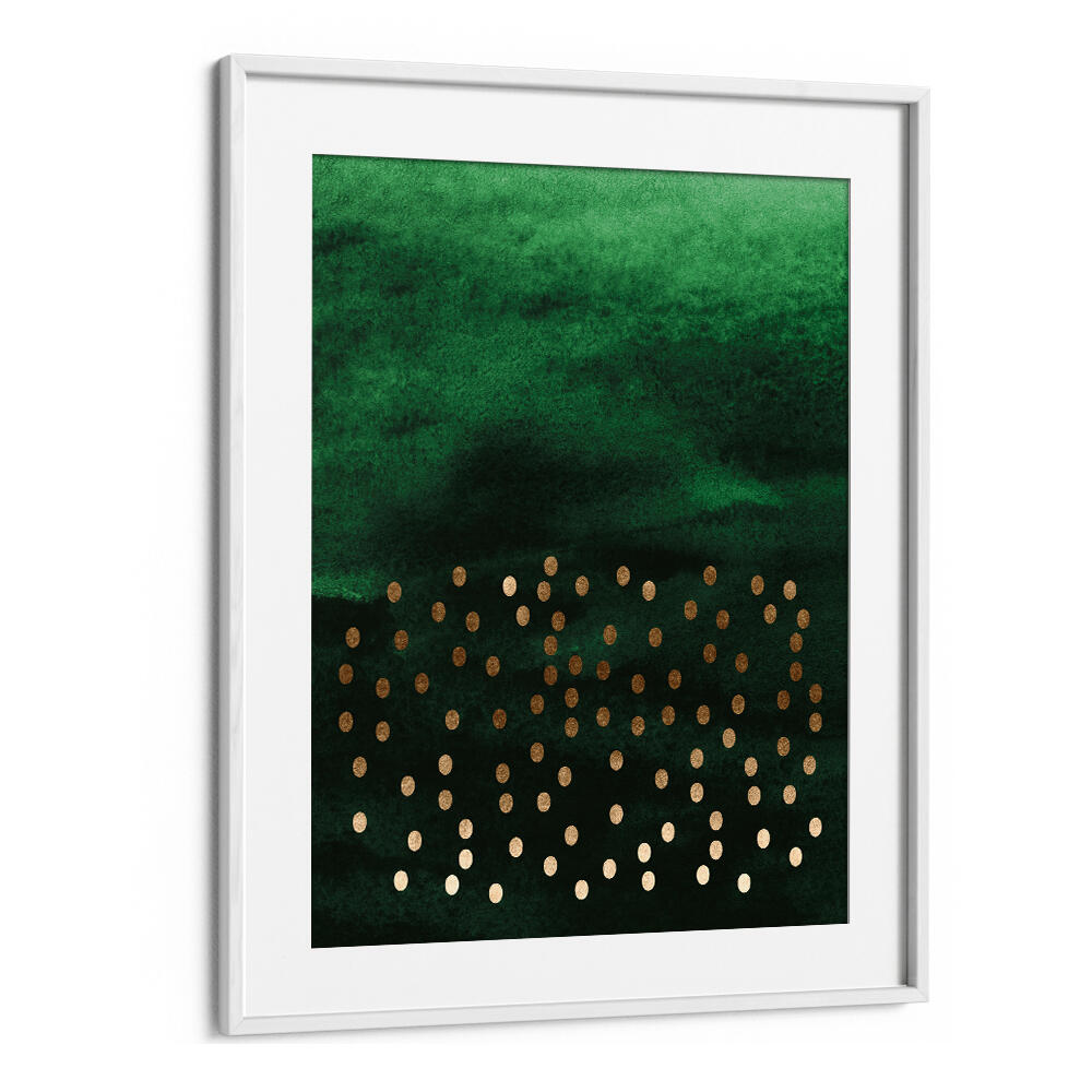 STORM IN EMERALD , ABSTRACT PAINTINGS