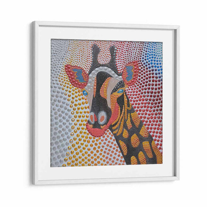 Stylized Giraffe Kids Room Paintings add vibrant whimsy to your child's space with enchanting abstract designs.