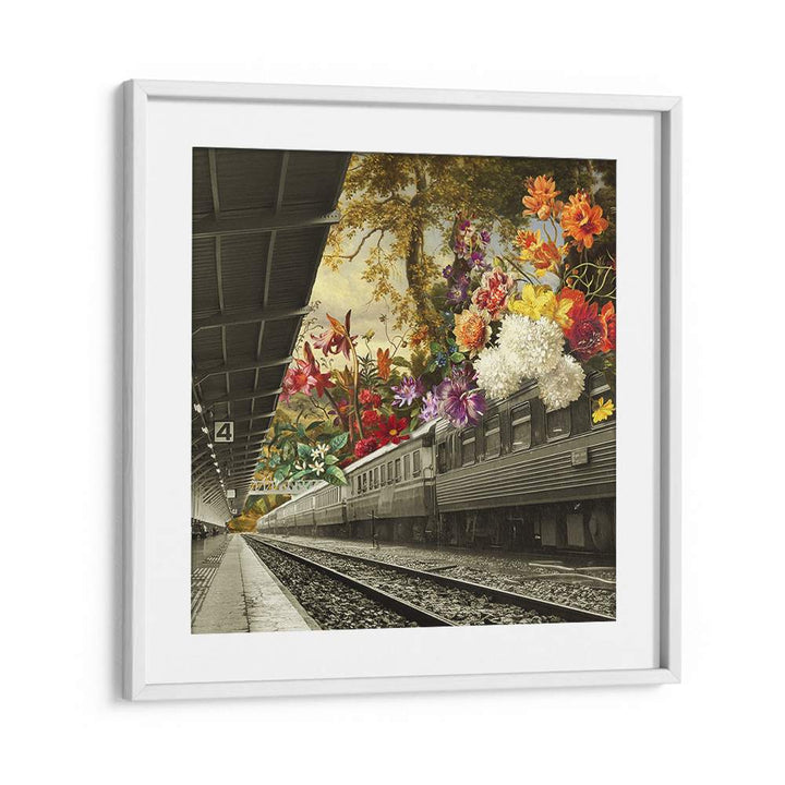 SURREAL FLORAL TRAIN
