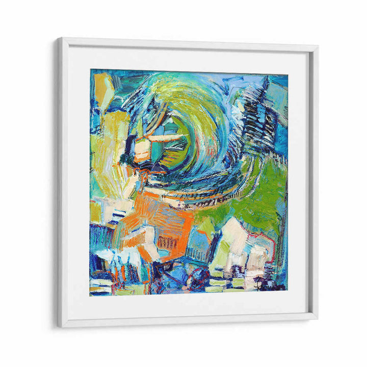 SWIRLING PATTERNS , ABSTRACT PAINTING