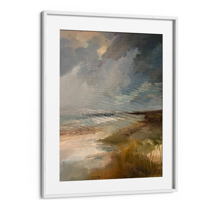 Capture tranquility with SERENE OCEAN DRAMATIC SKY, LANDSCAPE PAINTINGS, perfect for enhancing your living space.