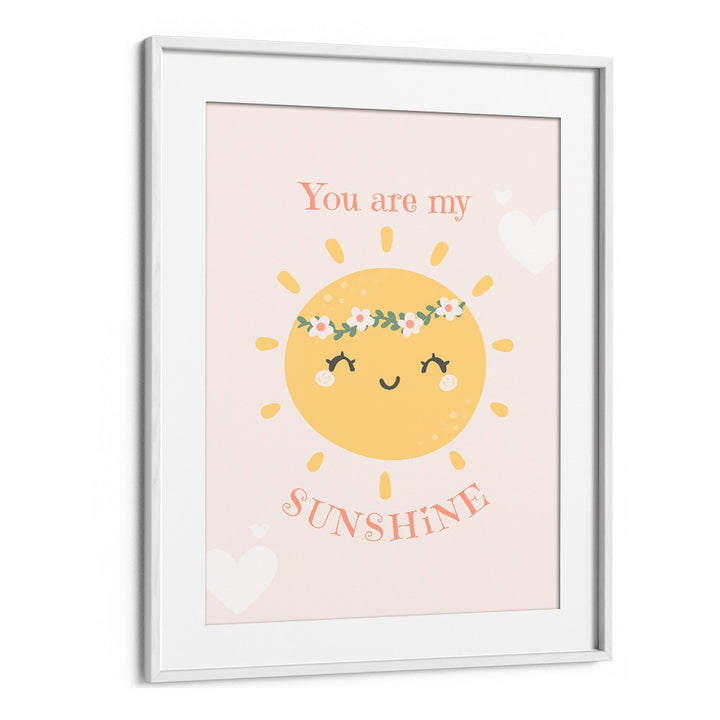 Brighten a child's room with SMILING SUN, KIDS ROOM PAINTINGS, featuring cheerful sun motifs in vibrant colors.