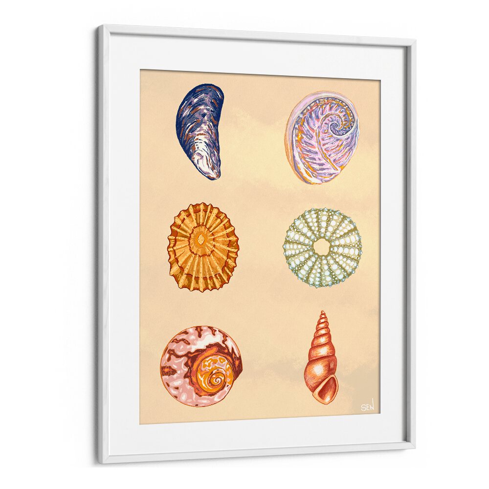 Bright beach-themed artwork featuring the SEAGULL SURF CREW, BEACH PAINTINGS, showcasing coastal serenity and surf culture.