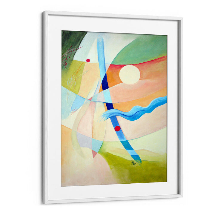 SUMMER PICNIC , ABSTRACT PAINTINGS