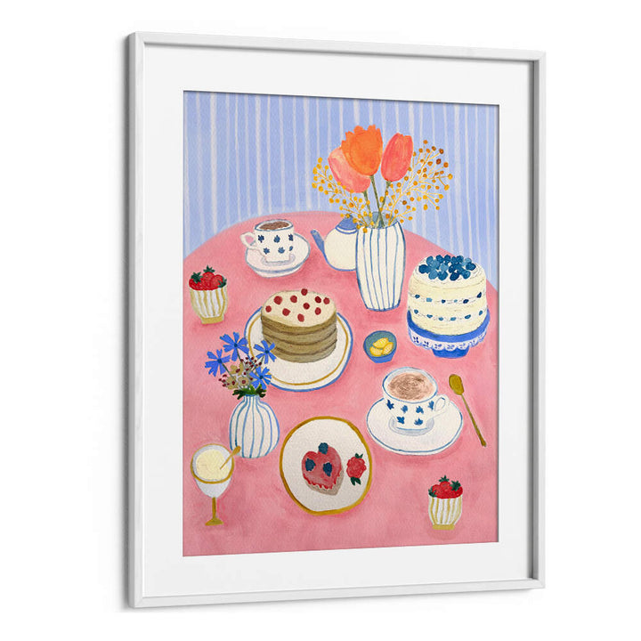 TEA PARTY II SPRING TABLE , KITCHEN POSTERS