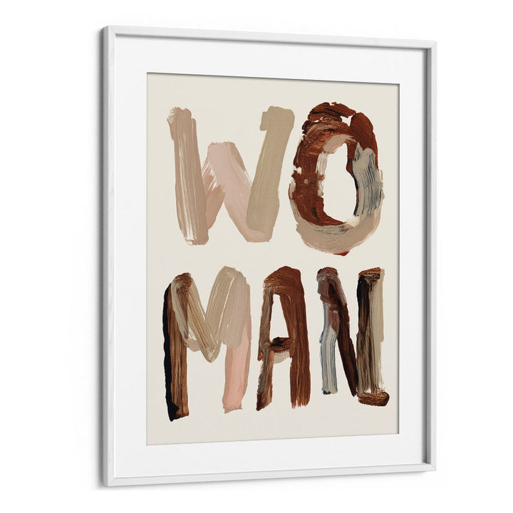 TEXTURED WOMAN WORD